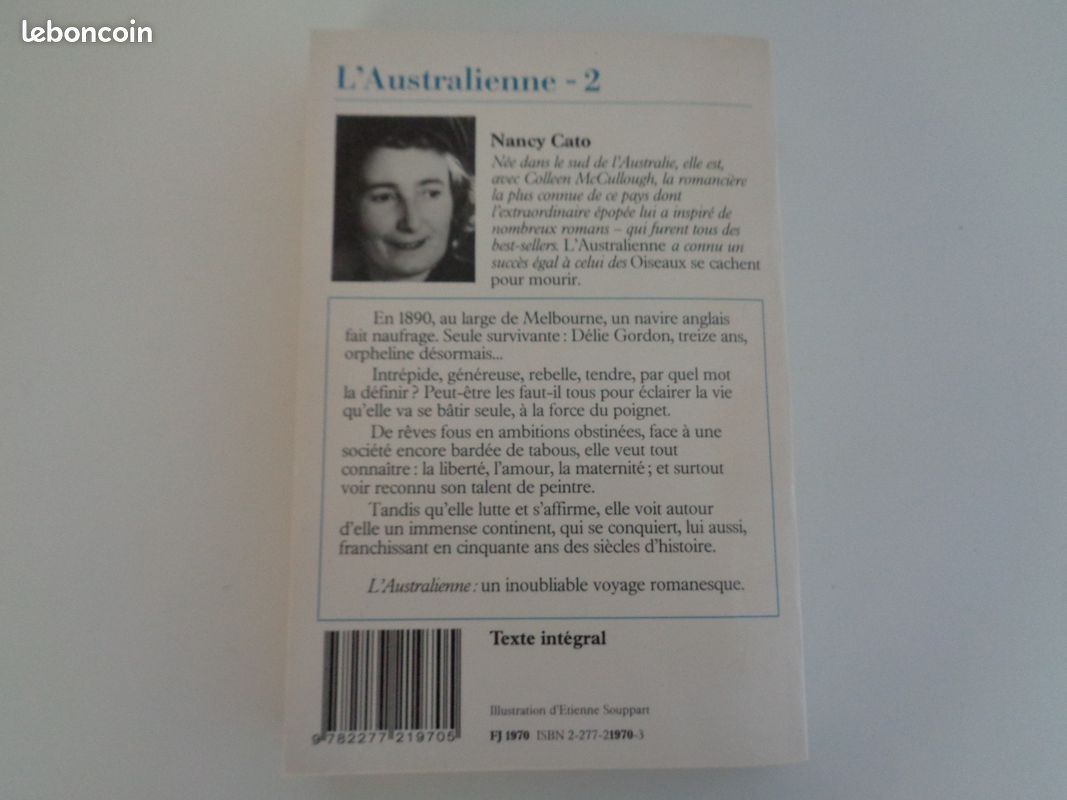 Livre: Titre: "L'Australienne Tome 2" (image 2)