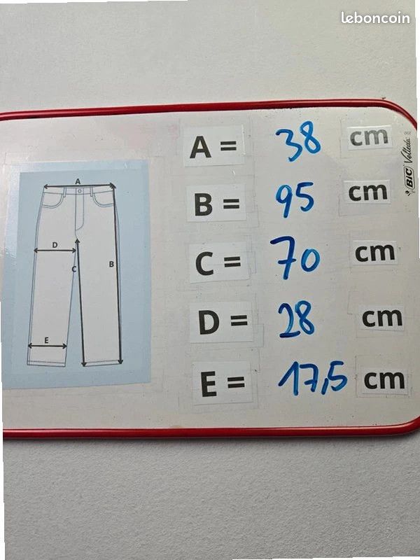 Jean Levi's 501 gris grey unisexe taille équivalent W30 coupe droite straight (T17) (image 7)