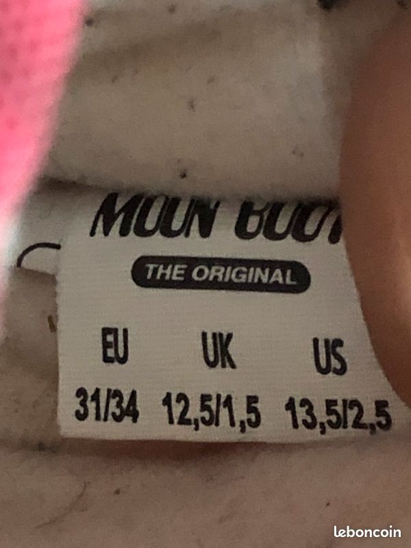 MOON BOOT taille 31-34 (image 4)