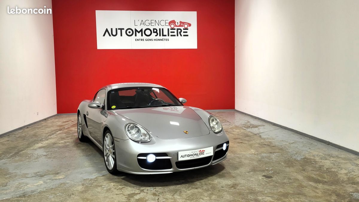 PORSCHE Cayman CAYMAN S 3.4 295CV BV6 PACK CHRONO CUIR COMPLET VOLANT MULTIFONCTION (image 1)