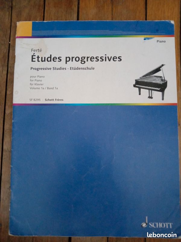 Ferté, Études progressives pour piano vol. 1 (image 1)