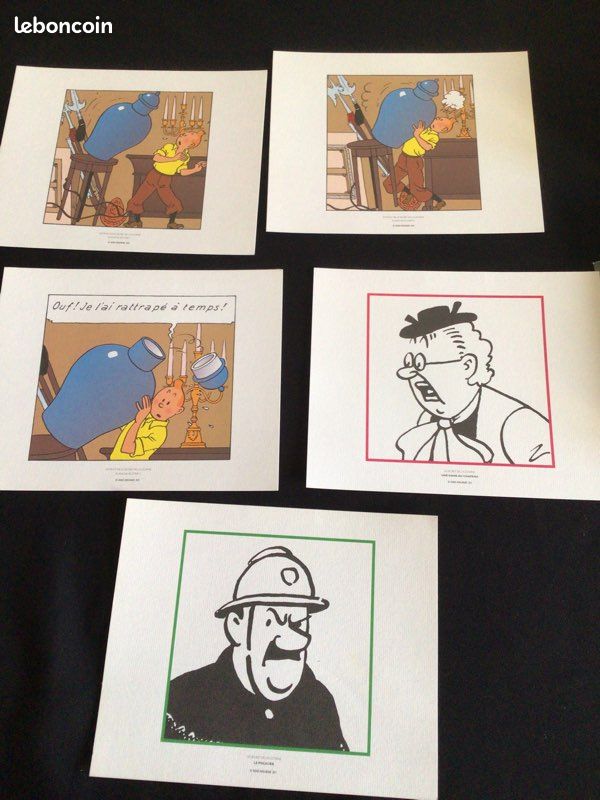 29 planches tintin collection (image 13)