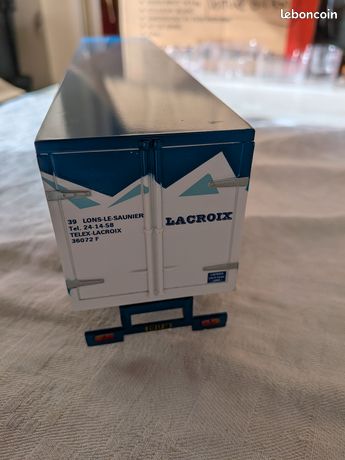 SEMI REMORQUE D'EXCEPTION - N°18 - SAVIEM PS30  LACROIX - 1/43