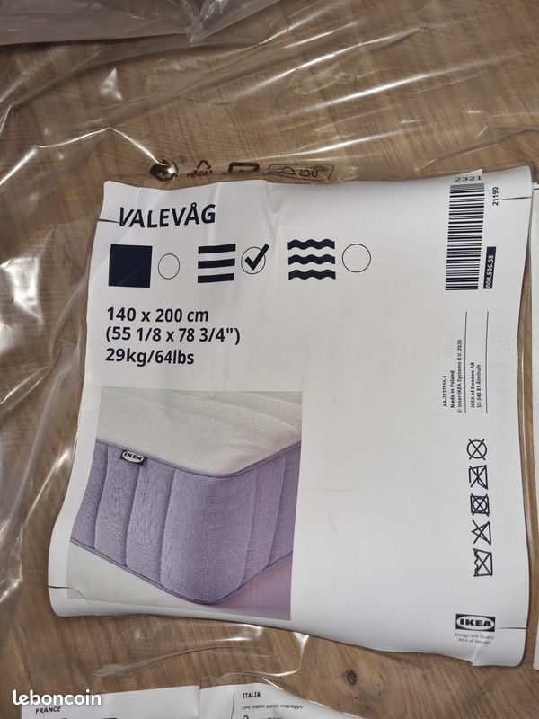 Matelas neuf 140x200 (image 2)
