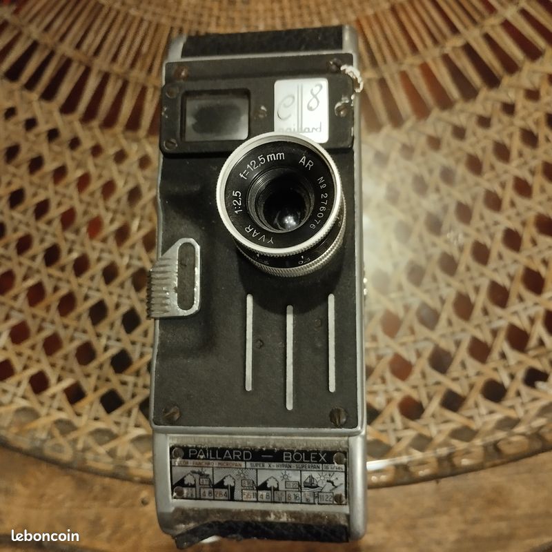 Caméra 8mm PAILLARD BOLEX C8 + Objectif Som Berthiot 12.5mm f2.5 | Rakuten