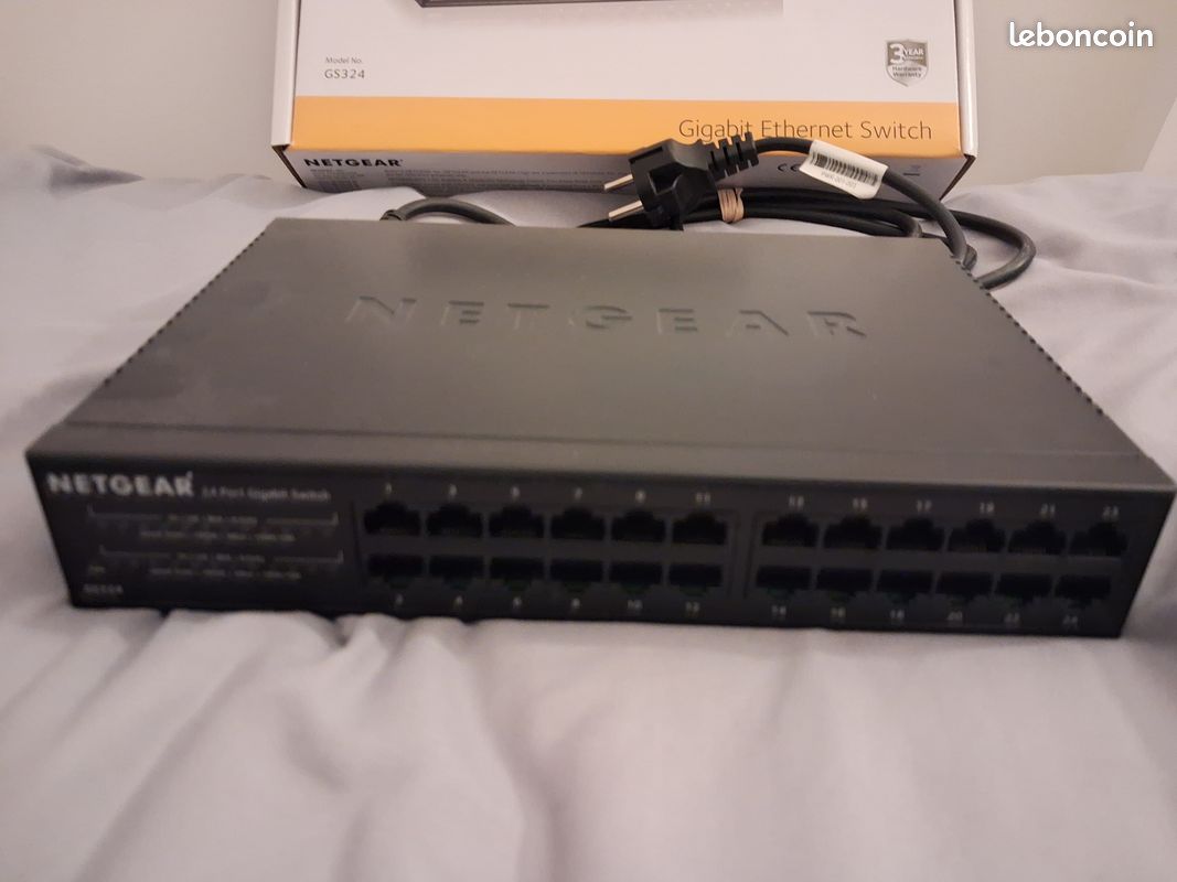 Switch 24 ports Netgear 1Gbe (image 1)