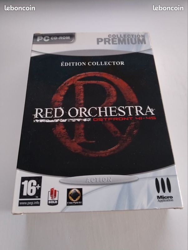 Jeu PC Red Orchestra Ostfront 41-45 - Édition Collector - Complet - Bon état