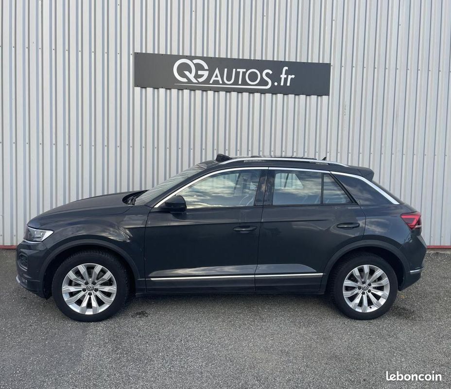VOLKSWAGEN T-ROC CARAT / 2.0 L TDI / 150 Ch / 4 MOTION / BV DSG / 1 ERE MAIN / TOIT OUVRANT (image 4)