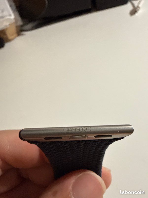 Bracelet Apple Watch | Boucle unique tressée | Minuit | Taille 12 (image 4)