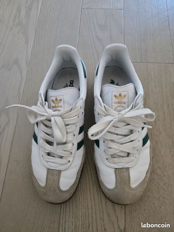 adidas gazelle silver green womens Adidas Skateboarding Samba ADV Shoe - White/Green