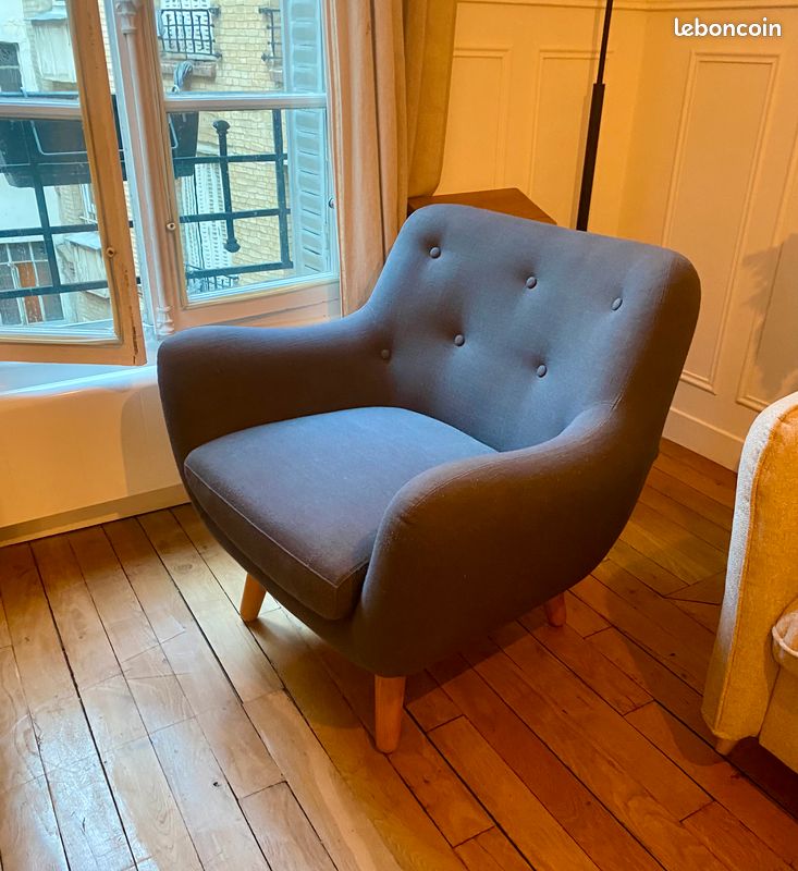Fauteuil style scandinave Alinea (image 2)
