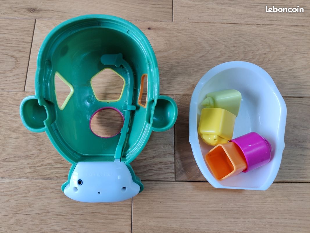 Jeu de bain baleine avec formes à encastrer (image 5)