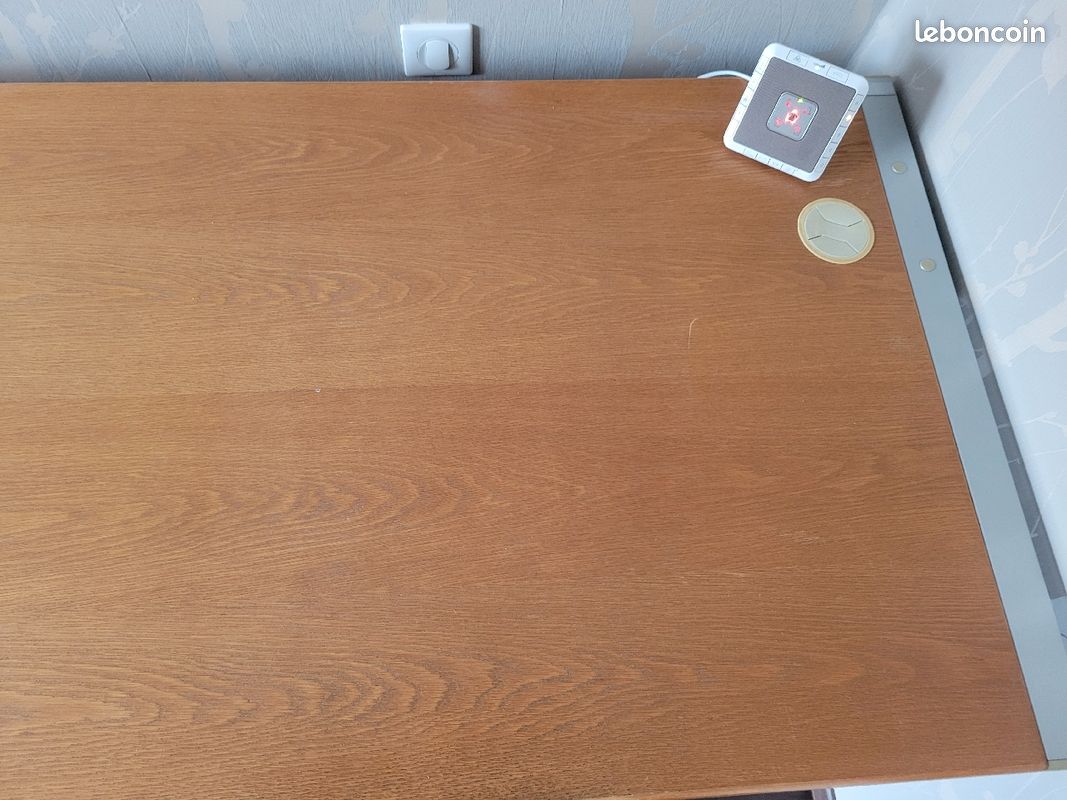 Bureau bois métal (image 5)