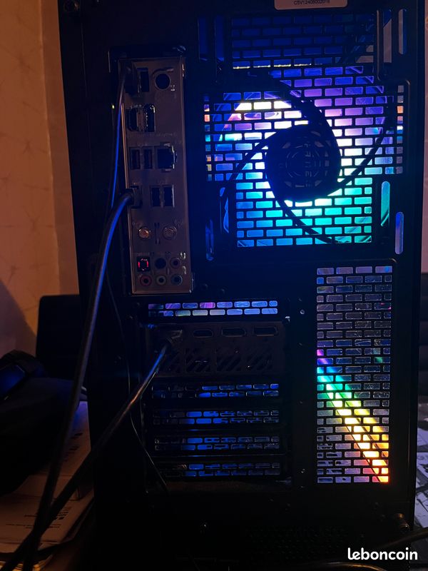 Setup Gaming ou Pc Gamer seul RTX 4060 Ti/ I5-14400F/ ecran 144Hz 24”/ clavier souris casque et tapis de souris (image 7)