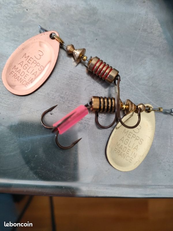 Ancien Leurre Mepps Made In France - Cuillère Vintage Pêche Truite Perche