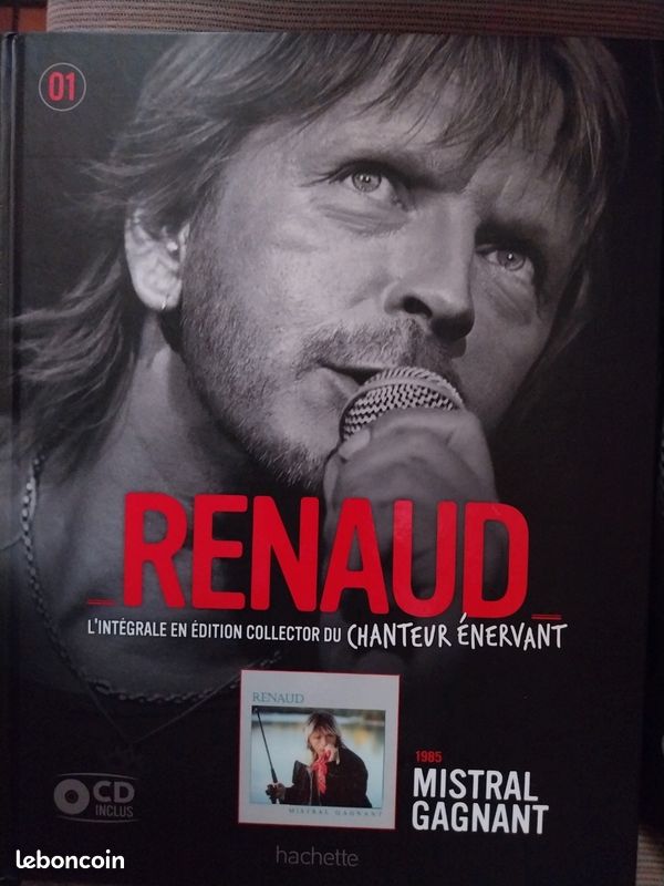 Lot 11 livres + CD Renaud l'intégral édition collector du chanteur énervant (image 3)