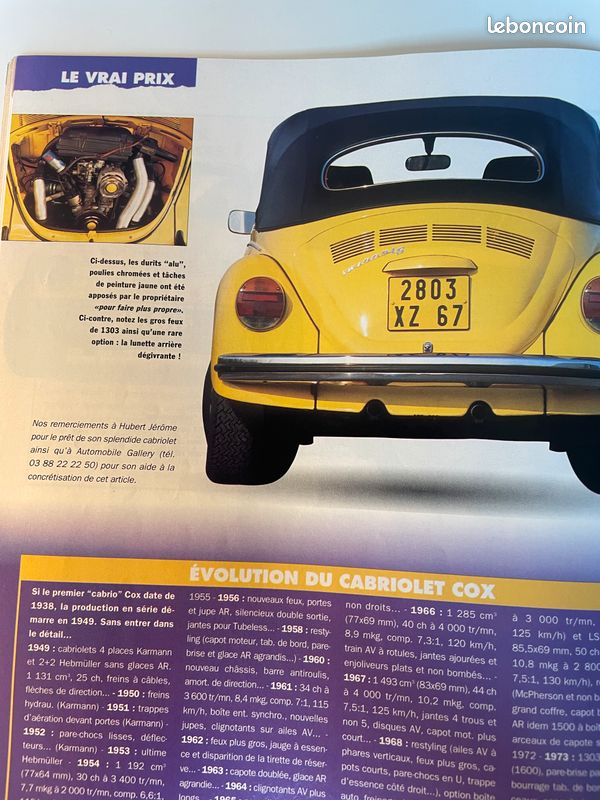 Revue Auto Rétro n°206 JANVIER 1998 (image 6)