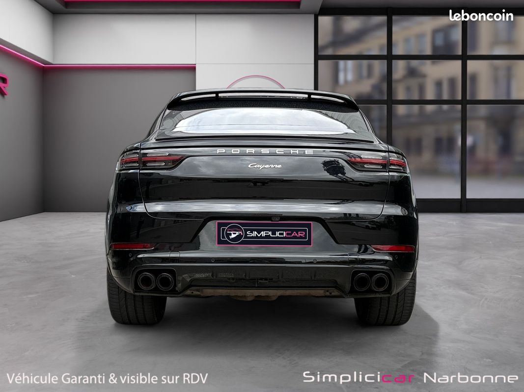 PORSCHE CAYENNE 3.0 V6 E-HYBRID COUPE - 340Ch - Toit ouvrant Pack Chrono Siège 18 positions Garantie 12 mois (image 8)
