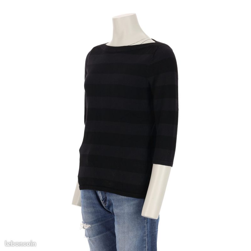 Lauren Ralph Lauren Pull Femme Taille M Noir #QWE4345 (image 4)