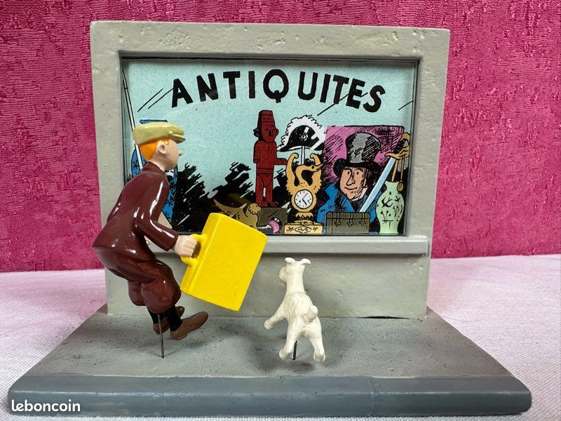 Mini Série TINTIN Voyage – 2ème Collection Pixi 2001, Figurines En Plomb