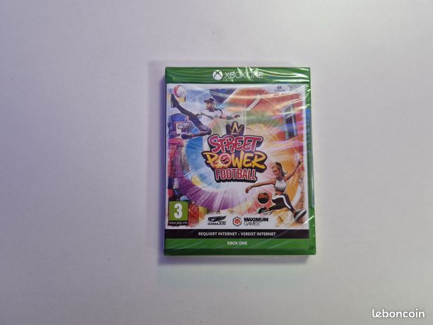 Jeu Power Street Football Neuf Sous Blister - Xbox One / Series X