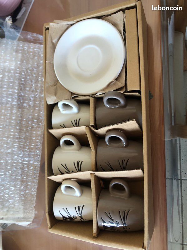 Service à café, motifs chat (image 4)