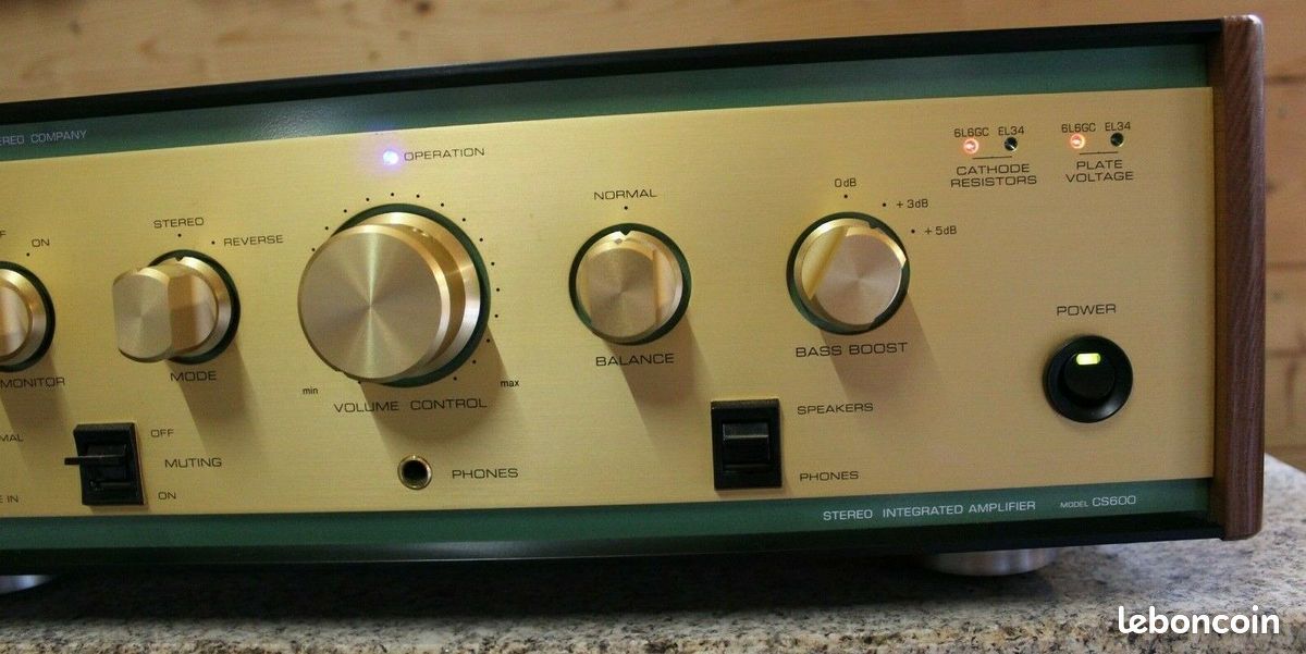 Ampli a tube leben cs 600 (image 3)