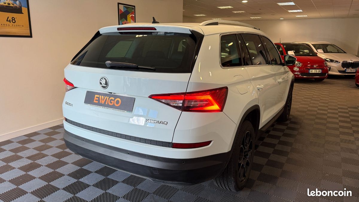 Skoda kodiaq 2.0 tdi 150 scr active 4x2 dsg bva + crochet d'attelage + camera 360 + 4 pneus (image 12)