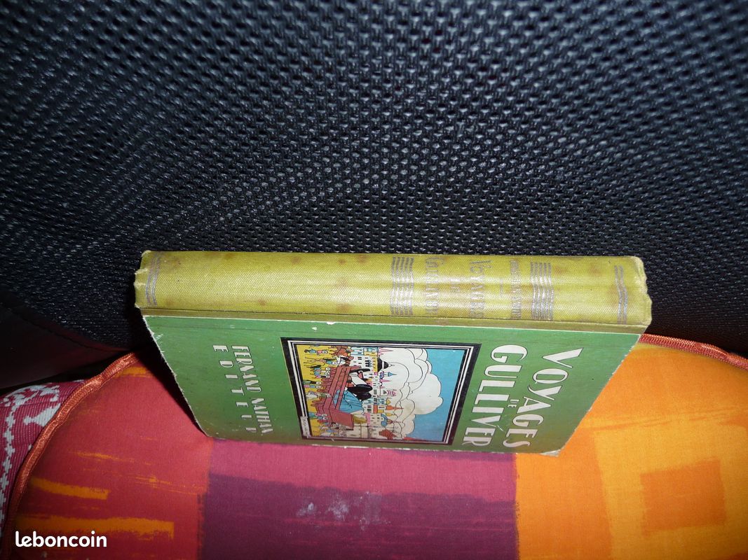 Livre ancien : Voyages de Gulliver (image 3)