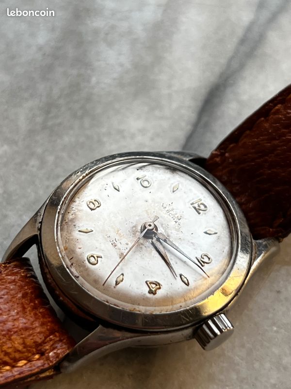 Montre Homme Vintage Ernest Borel 'Course' - Mécanique à Remontage Manuel