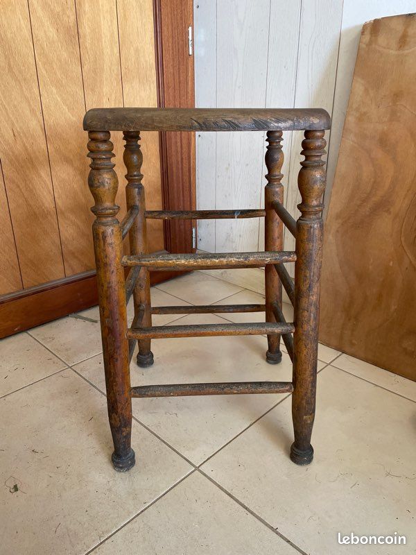 Tabouret bois (image 3)
