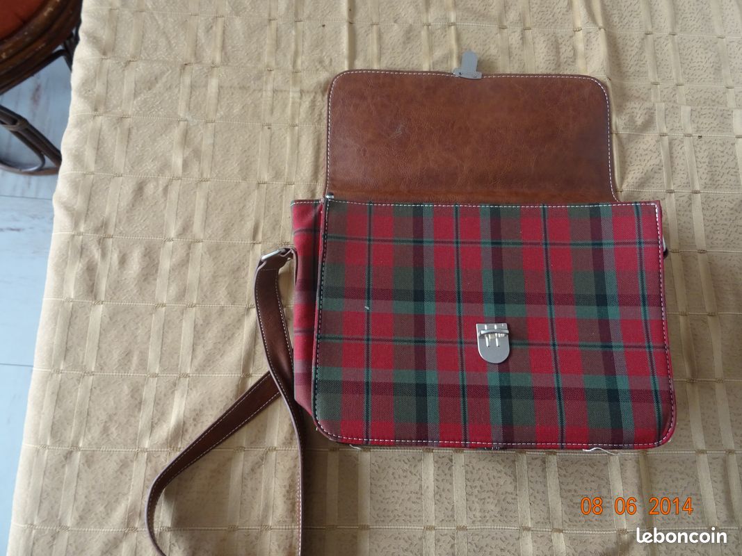 Sac besace modele ecossais (image 1)