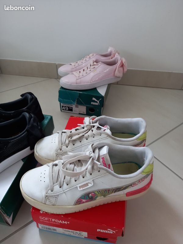 Mathématiques Baskets Noires Vernies Chaussures élévatrices En