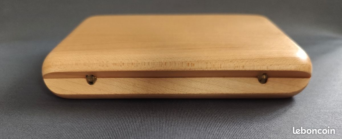 Coffret bois rasoir et brosse à dents (neuf) (image 8)