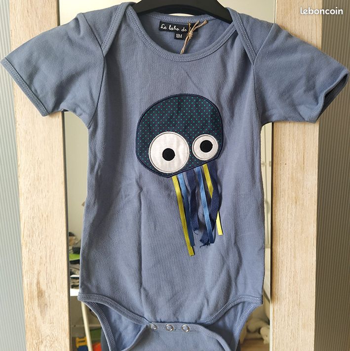 Body neuf en coton bio (image 1)