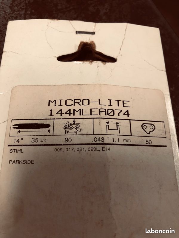 OREGON - Chaine Micro-lite 3/8 type A50 pour tronçonneuse Stihl