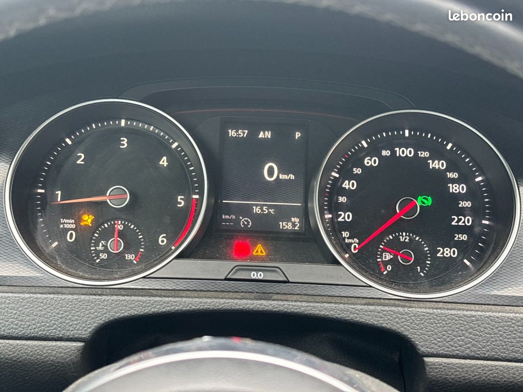 VOLKSWAGEN GOLF 2.0 TDI 184 BlueMotion Technology FAP DSG6 GTD (image 12)