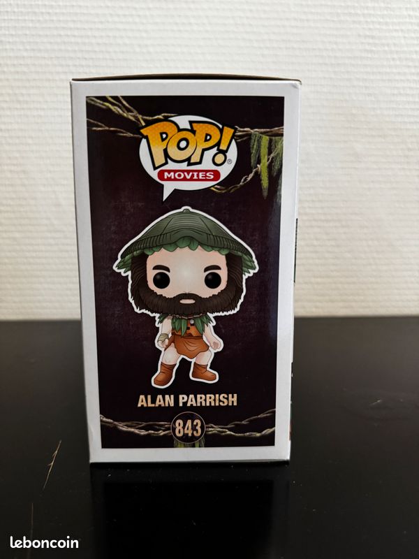 Pop Alan Parrish Jumanji 843 Figurine (image 4)