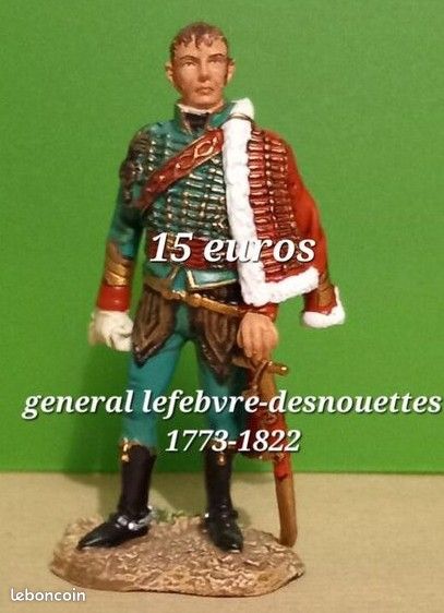Base Hachette figurine repeinte Maréchal Lefebvre 1755-1820