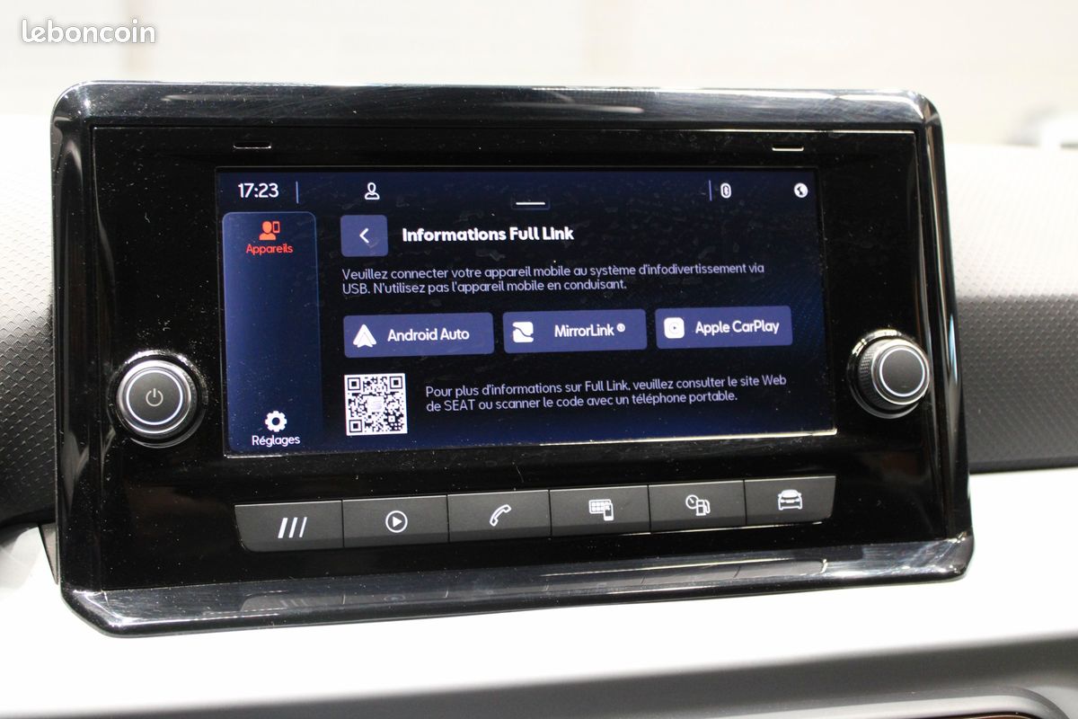 SEAT IBIZA 1.0 TSI 110ch STYLE - APPLE CARPLAY - OPTIQUES FULL LED - ACC (image 24)