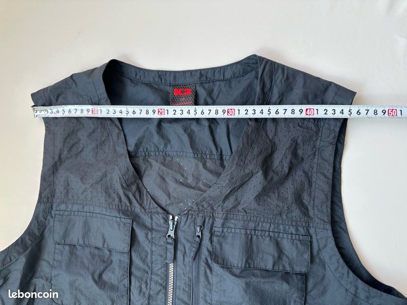 Veste utilitaire K2 | Taille L | noir bleu léger (image 8)