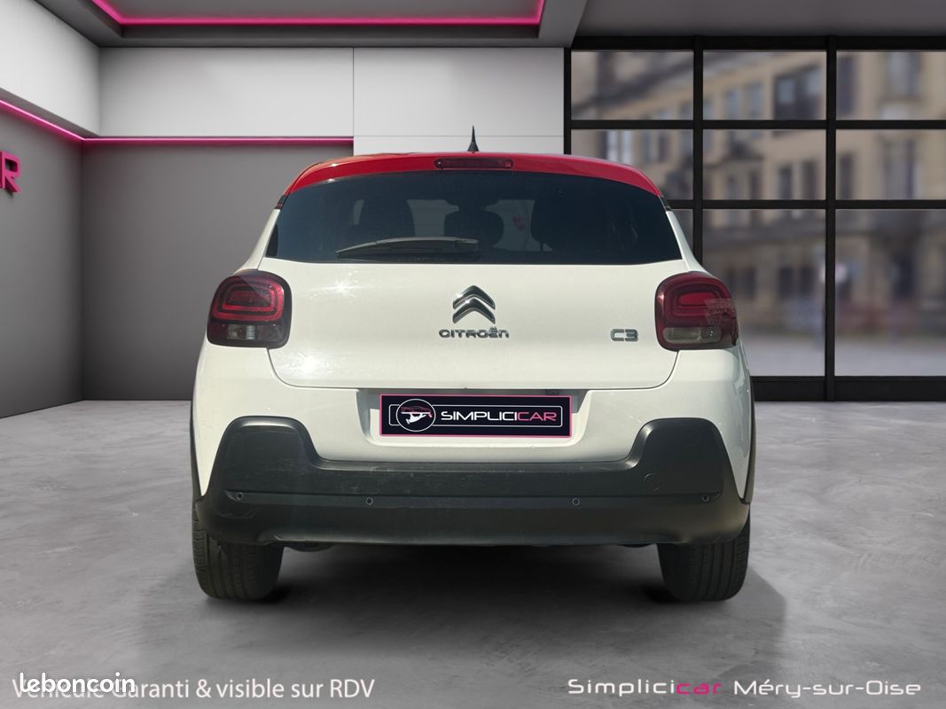 CITROEN C3 III 1.6 BLUE HDI 75 FEEL 75Ch Apple carplay Régulateur de vitesse Garantie 12 mois (image 7)