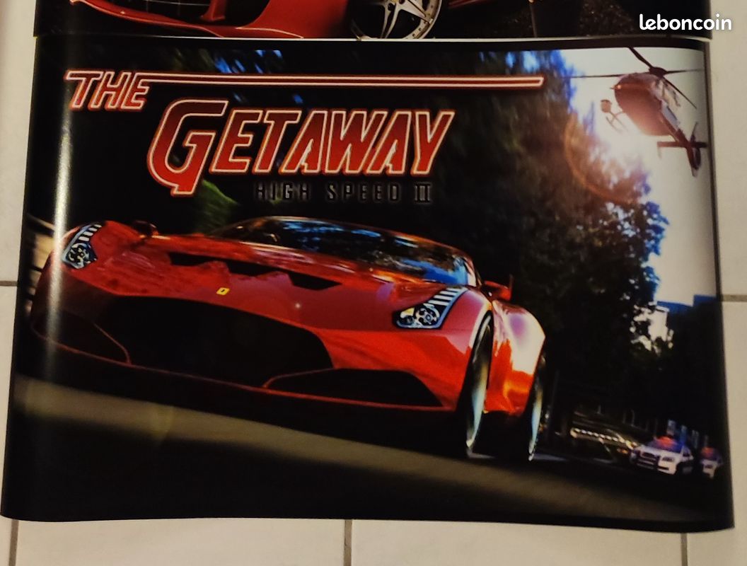 Translite alternatif flipper The Getaway - Collection
