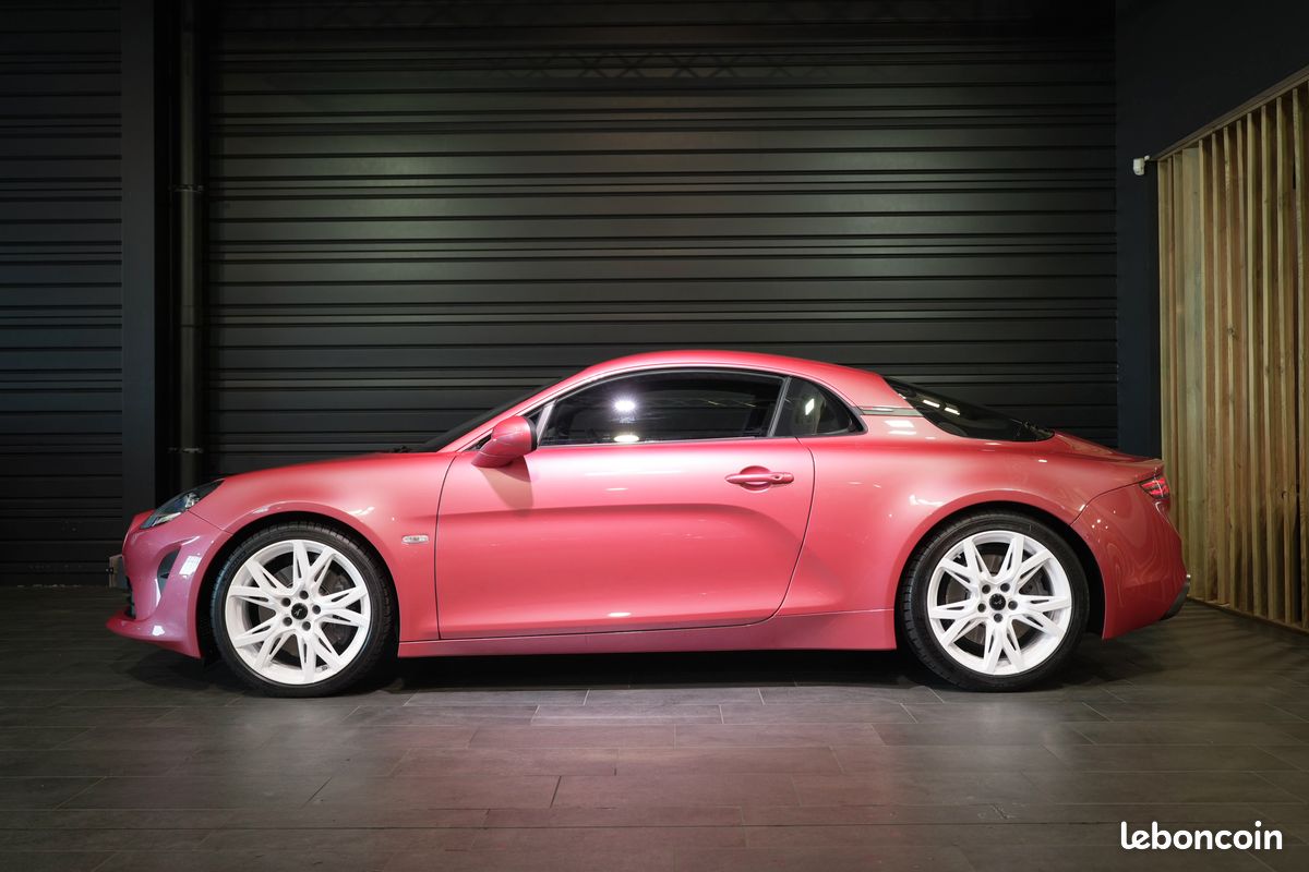 Alpine A110 South Beach / 1.8L 252CH – 2022 / 1ÈRE MAIN FR / GARANTIE / ROSE BRUYÈRE / CUIR DIAMANTÉ / 1/110 (image 5)