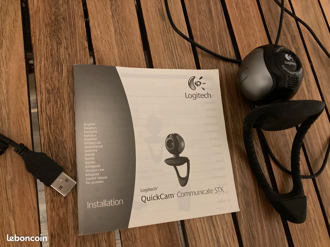 Caméra pour ordinateur LOGITECH Quickcam, état neuf Accessoires