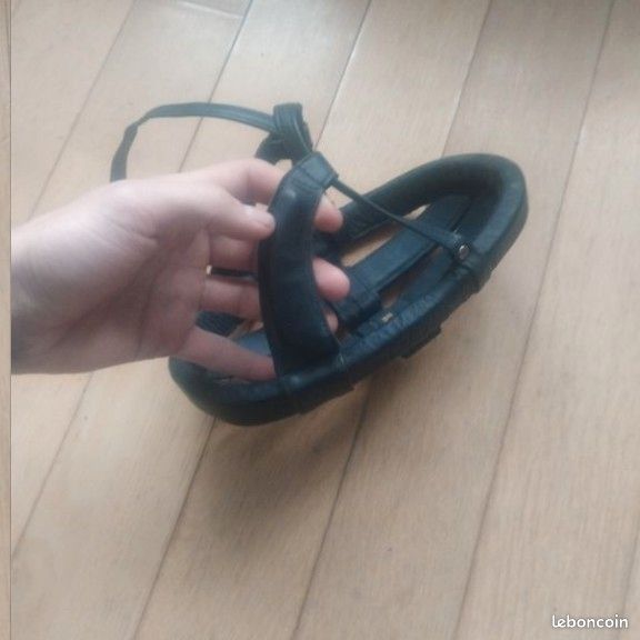 Casque boudin cuir vintage neuf - Équipements vélos