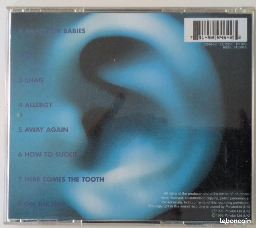 Cd Electro - Howie B. - Music for babies (image 2)