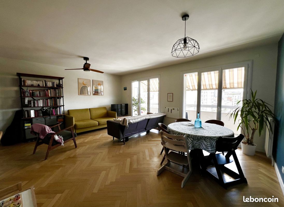 Appartement 4 pièces 82 m² · à Villeurbanne · 82 m² · 1 300 €