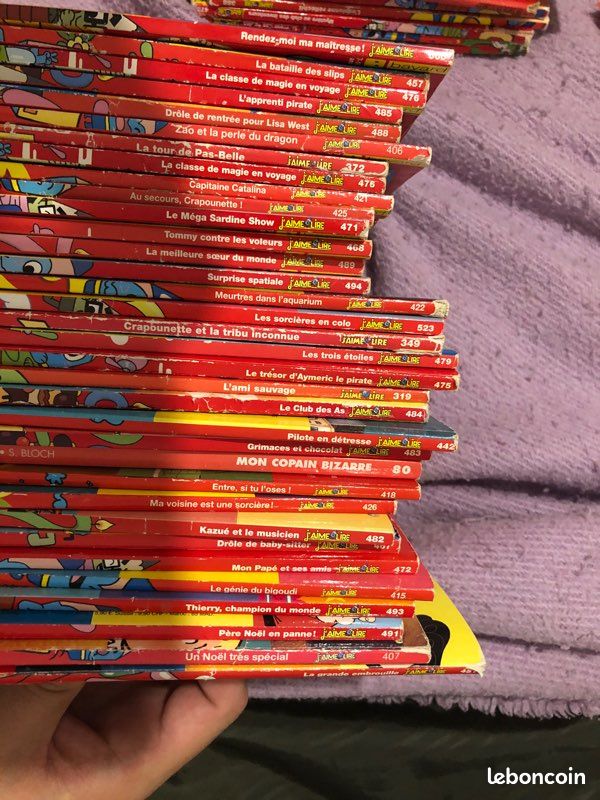 Gros lot 72 j’aime lire (image 5)