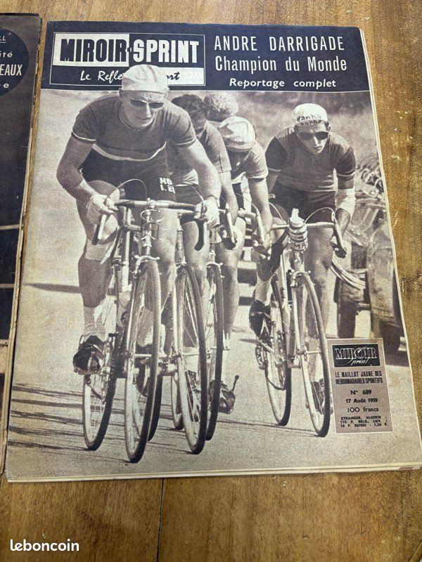 MIROIR DU CYCLISME N° 252 + CARTE POSTER EDDY